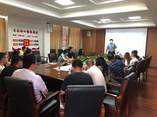 防疫有我  健康同业——资阳城投地皮开发投资有限公司组织发展培训讲座